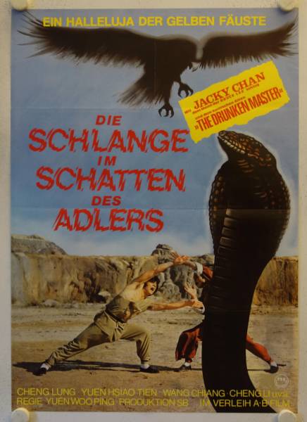 Snake in the Eagles Shadow original release german movie poster